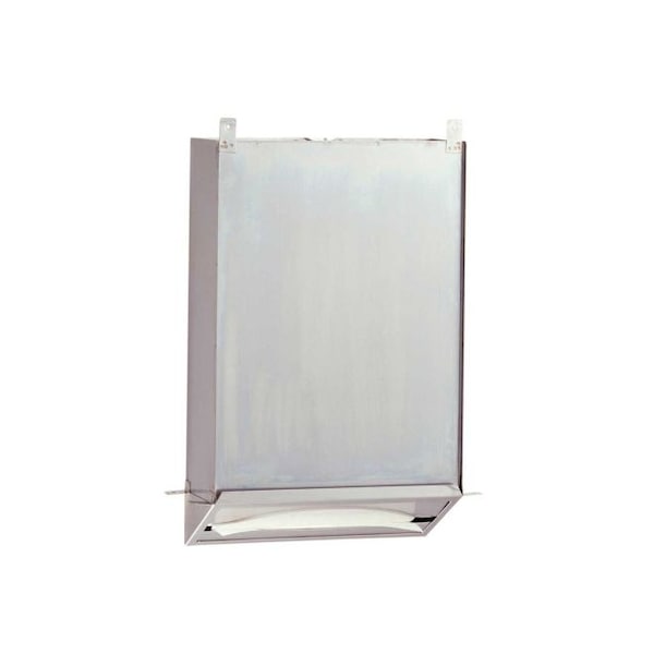 Bobrick Recessed Paper Towel Dispenser, SS - 150C36MBLK