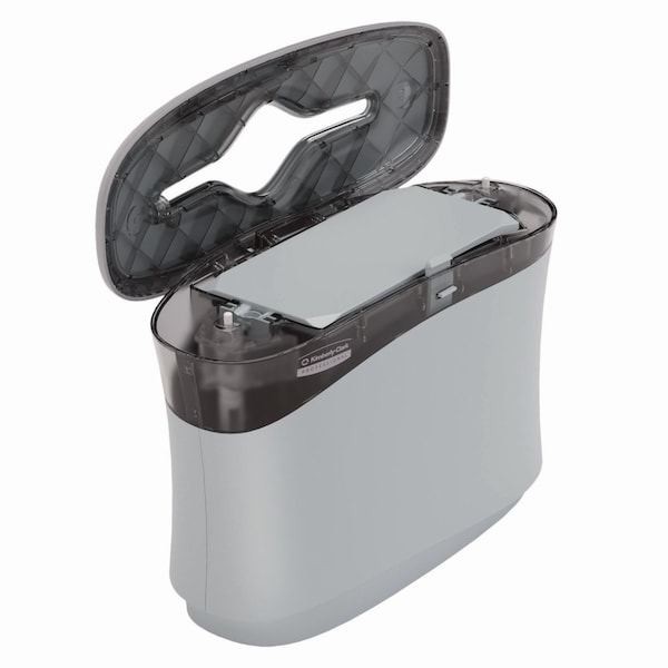 Kleenex Reveal Countertop Folded Towel Dispenser, 13.3 x 5.2 x 9, Gray - 55760