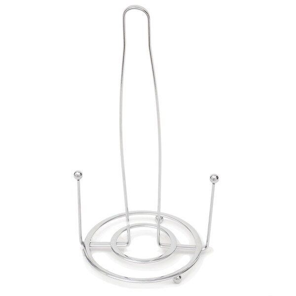 Home Basics Home Basics Wire Collection Paper Towel Holder, Chrome - ZOR96218