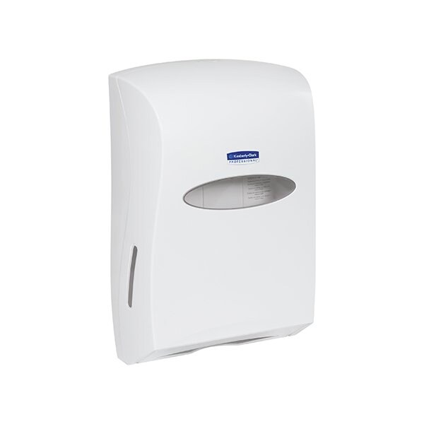 Kimberly-Clark Kimberly-Clark C-Fold/Multi-Fold Hand Towel Dispenser - White - BUY00086637