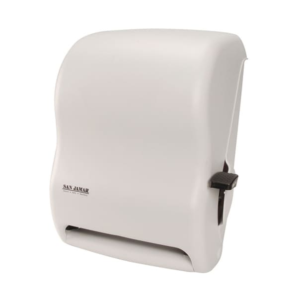 San Jamar Dispenser, Towel, Lever, White For  - Part# Sjt900Awh - SJT900AWH