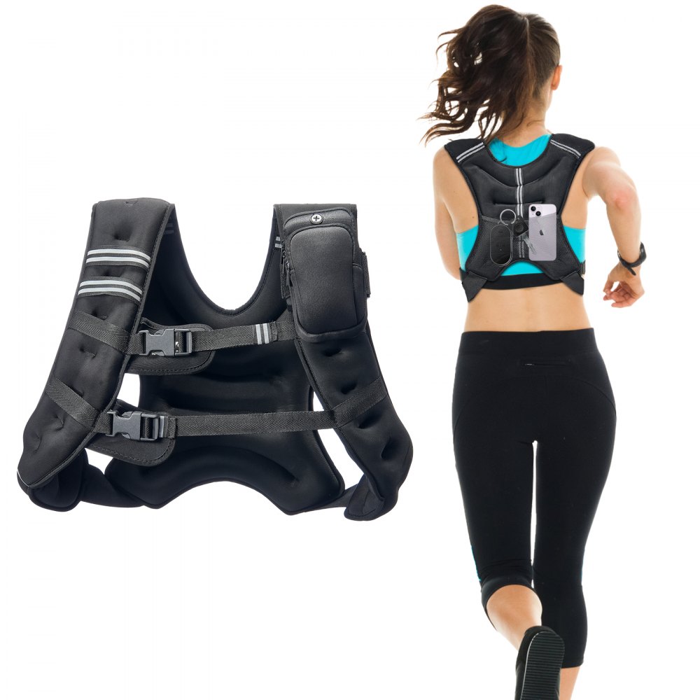 VEVOR 30lb Weighted Vest for Men Women Workout Equipment for Strength Training - GDZLKXTS30LBD448AV0