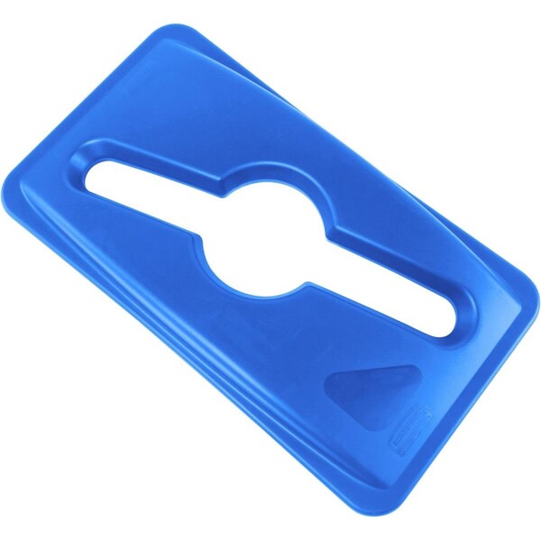 Eat-In Slim Jim Mixed Recycling Lid - Blue - EA1865165