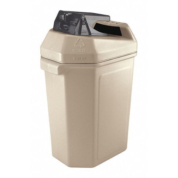 Commercial Zone Products Canpactor Can Crusher Waste Container, 30 gal Capacity, Easy to Use, Plastic - 745102