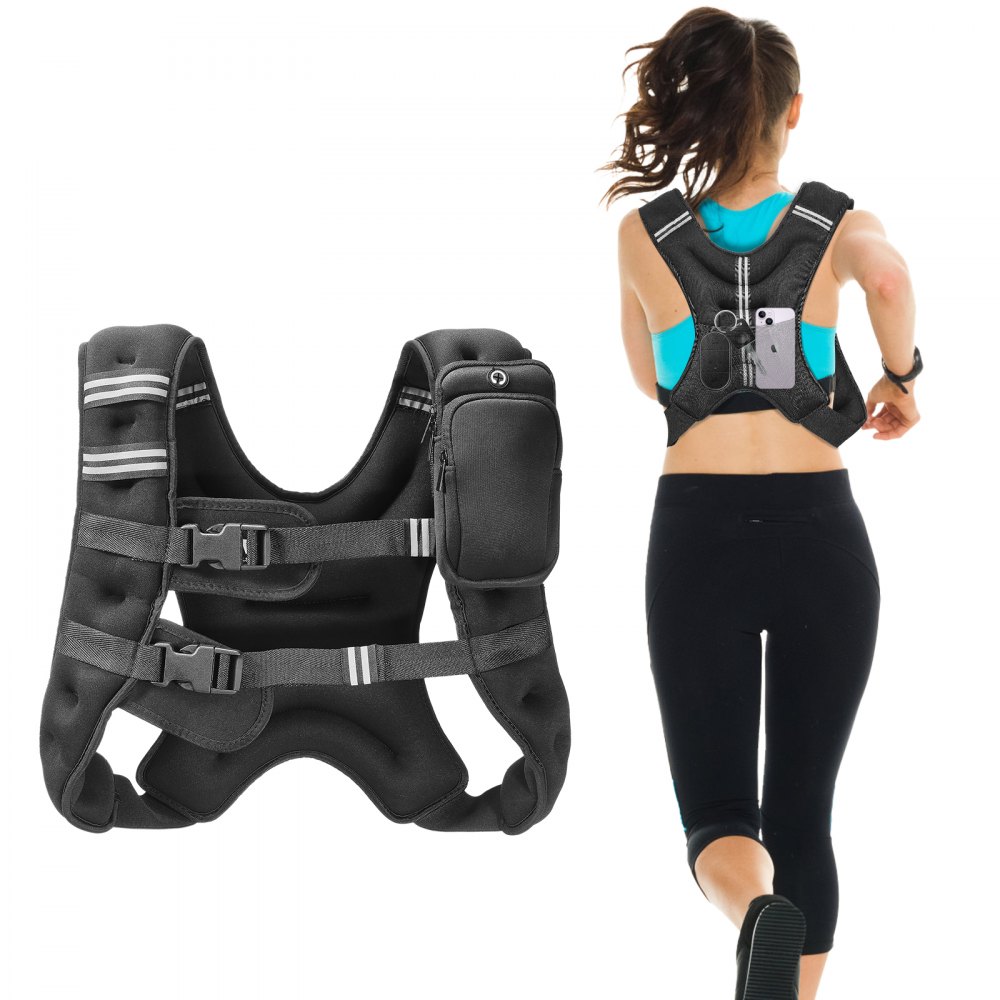 VEVOR 16lb Weighted Vest for Men Women Workout Equipment for Strength Training - GDZLKXTS16LB1UQTTV0