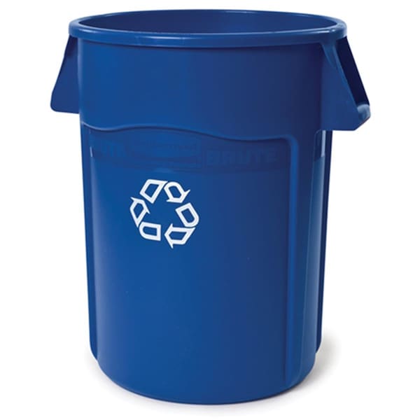 Totalturf Brute with Vents Recycle Container, Blue - TO1843908