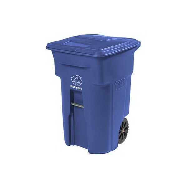 Toterorporated 64GAL 2WHL Recyc Cart - 25564-05BLU