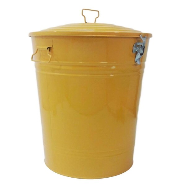Houston Int&Aposl Trading Houston Intftl Trading Enameled Galvanized Steel Storage Container - 5801E SAFF