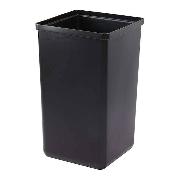 Alpine Industries Square Recycling Bin, 29 Gallons, Blue Can, Square Opening Lid, for Mixed - ALP4450-KIT-BLU-S-MIX