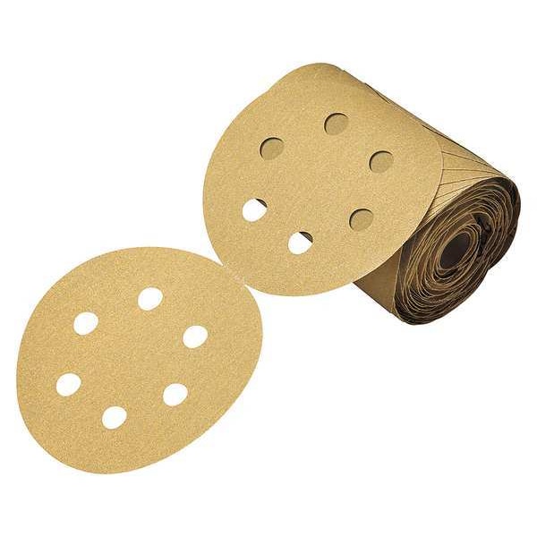 Rollo de discos de papel 3M, 6 pulgadas de diámetro, P100, paquete de 4 - 60440272601