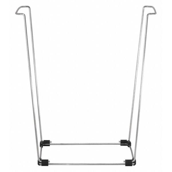 Bag Buddy Bag Holder, For 30 gal and 33 gal Bag, 16 in L 14 in W 23 in H, Steel, Silver - BB99191