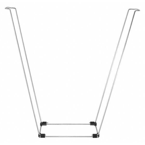 Bag Buddy Bag Holder, For 39 gal and 44 gal Bag, 16 in L 14 in W 30 in H, Steel, Silver - BB99194