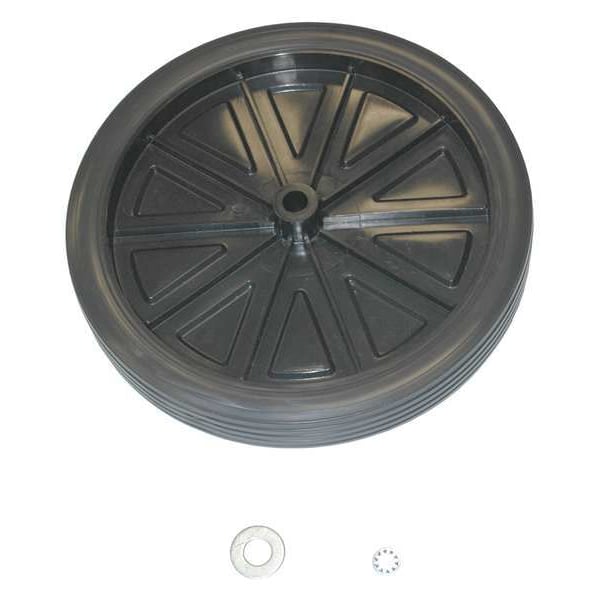 Rubbermaid Commercial Wheel Kit, 12 in. dia., PK2 - GRFG9W71L2BLA