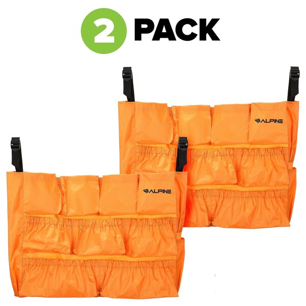 Alpine Industries Caddy Bag for Large Round and Square Trash Cans, PK2 - ALP4777-1-2PK