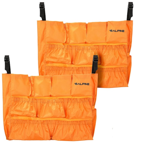 Alpine Industries Caddy Bag for Large Round and Square Trash Cans, PK2 - ALP4777-1-2PK