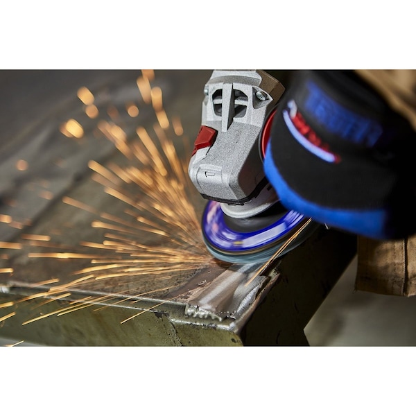 Disco de solapa cerámico de United Abrasives/Sait 5x5811 80xPK10 - 78330