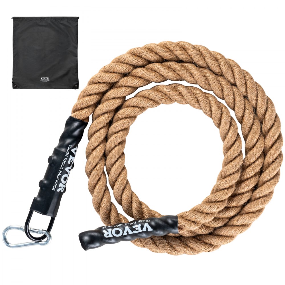 VEVOR 1.5"x10FT Gym Climbing Rope Fitness Strength Training Rope Home Exercise - ZYPYSZHM10YCQMZP1V0