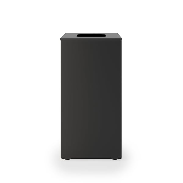 Suncast Commercial METAL 24 GALLON  SQUARE DECORATIVE TRASH CAN - MTCSQ240