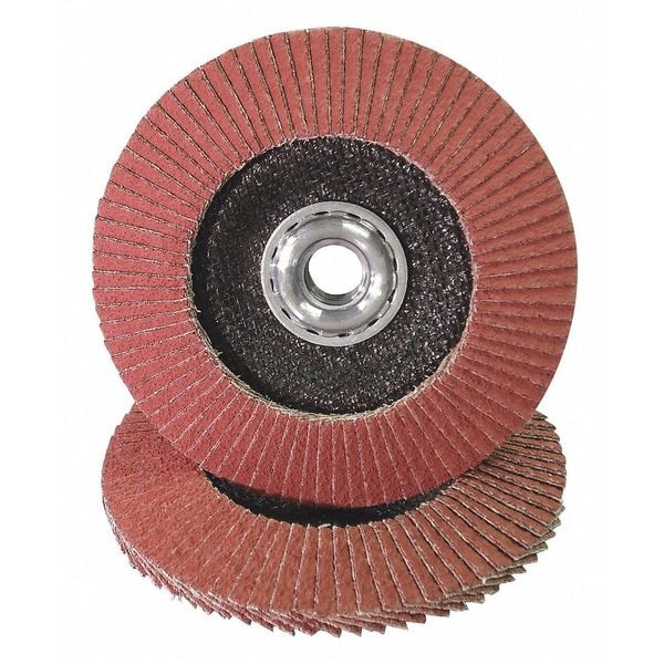 Disco de láminas Superior Abrasives, ZircSD, 4.5"x7/8, T29, Grano 60 - A009452
