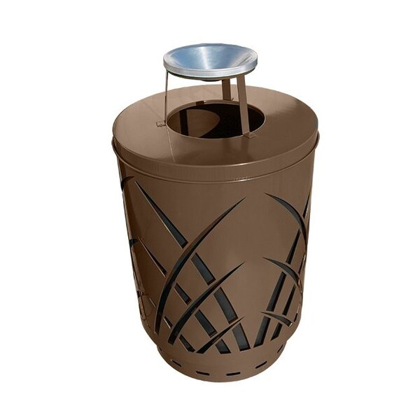 Witt Industries 40 gal Round Brown, Metal - SAW40P-AT-BN