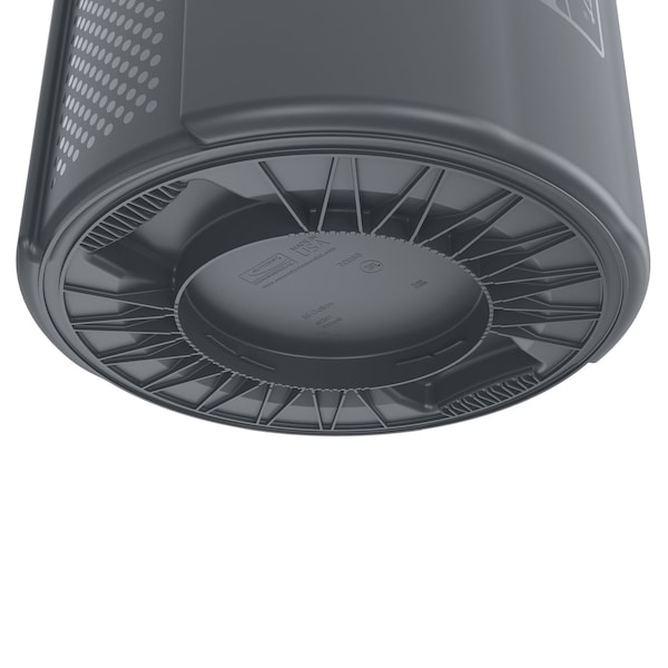 Suncast Commercial 55 GALLON UTILTIY TRASH CAN, GRAY - TCU55