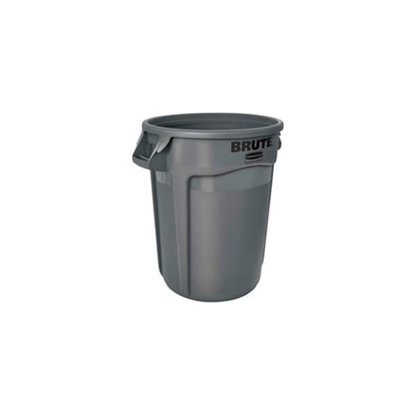 Rubbermaid Commercial Rubbermaid Brute 2655 Trash Container 55 Gallon  Gray - FG265500GRAY