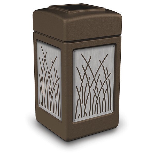Commercial Zone Products 42 gal Trash Can, Brown - 734162