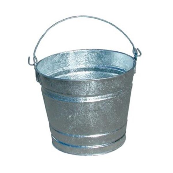 Magnolia Brush Manufacturers Inc Magnolia Brush 455-10QT 10Qt Galvanized Water Pail - 455-10QT