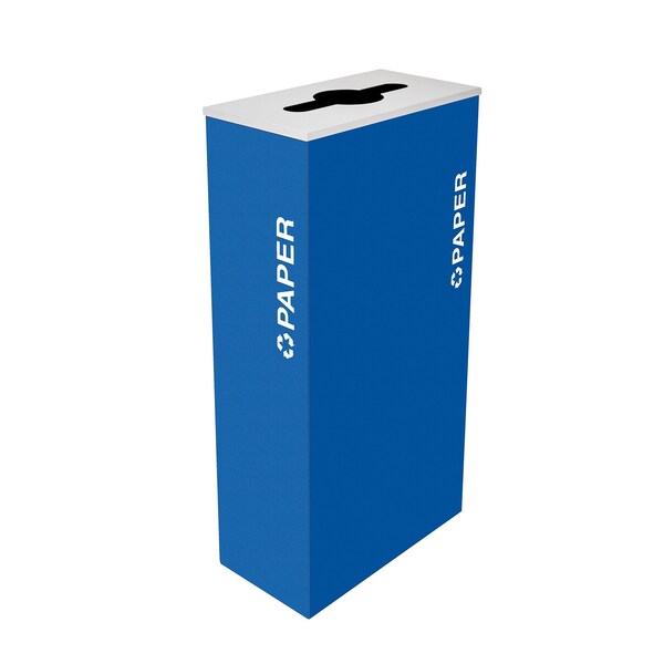 Ex-Cell Kaiser 17-Gal. Indoor Receptacle - PAPER decal, Blue - RC-KD17-P RYX