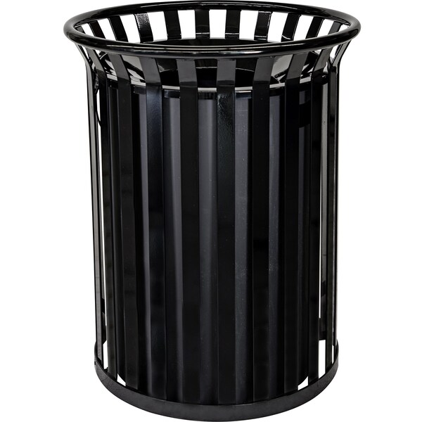Ex-Cell Kaiser 37-Gal. Receptacle - Steel, Black Gloss - SC-2633 BLK