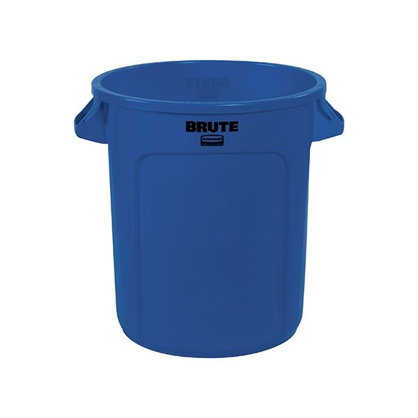 Rubbermaid Rubbermaid Brute Trash Can - 10 Gallon, Blue - BUY00029415