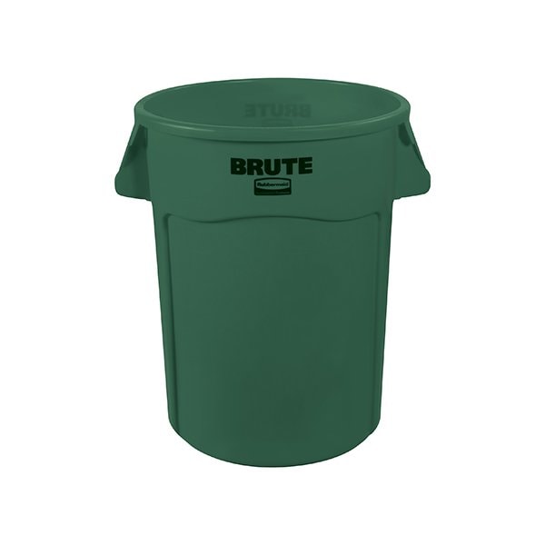 Rubbermaid Rubbermaid Brute Trash Can - 44 Gallon, Green - BUY00029906