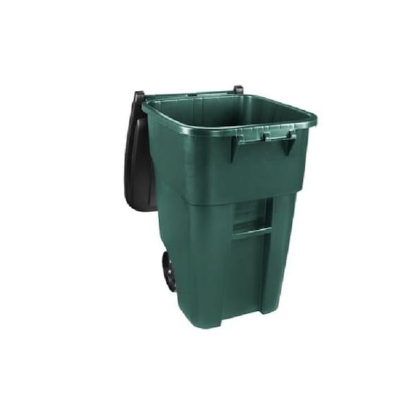 Rubbermaid Commercial 50 gal Trash Can, Green - 1829411