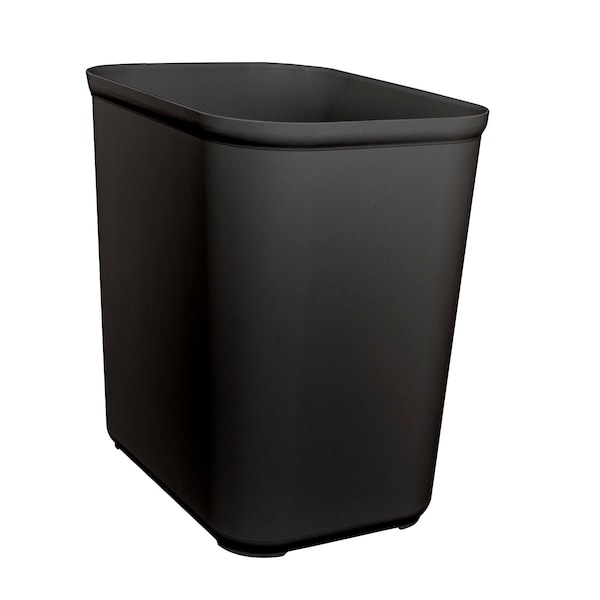 Hapco-Elmar 28 qt Trash Can, Black - R4270BLK