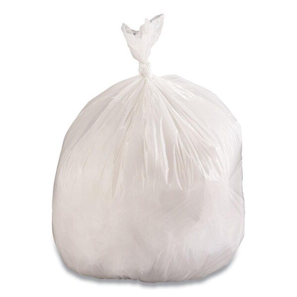 Pinpoint 33 gal Low Density Waste 0.6 Mil Can Liner, White - PI2491446