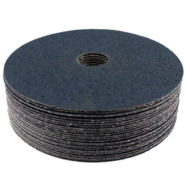 Discos de Fibra de Resina de 5" de Shark Industries Zirconia 80 Grit 3 Pzas - 50800Z-3