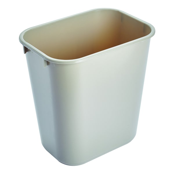 Rubbermaid Commercial WASTEBASKET RUBBERMAID 13QT BG - FG295500BEIG