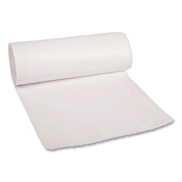 Pinpoint 30 x 36 in. Low-Density Waste Can Liners, White - 30 gal - 0.6 mil - PI3205597