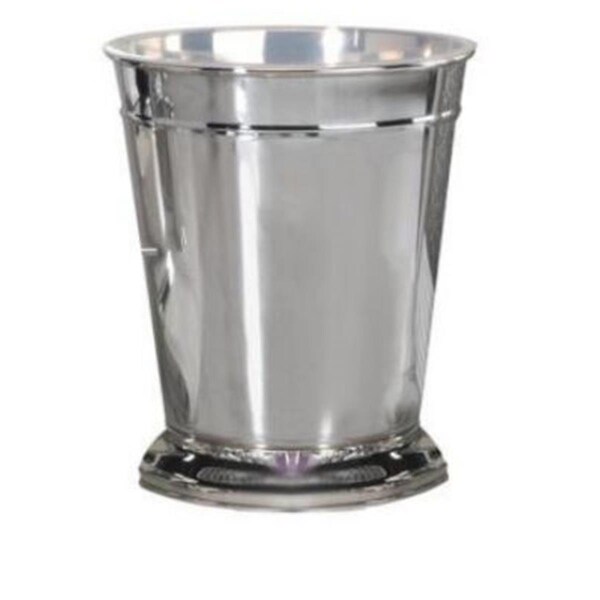 Nu Steel Tatara Group Wastebasket- 9 Qt. - Chrome finish, 3PK - TM8H