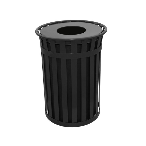 Witt Industries 50 gal Round Black, Metal - M5001-FT-BK