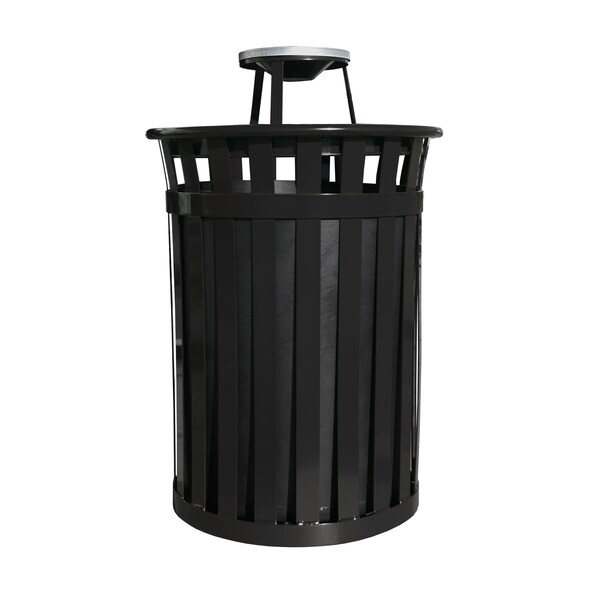 Witt Industries 50 gal Round Black, Metal - M5001-AT-BK