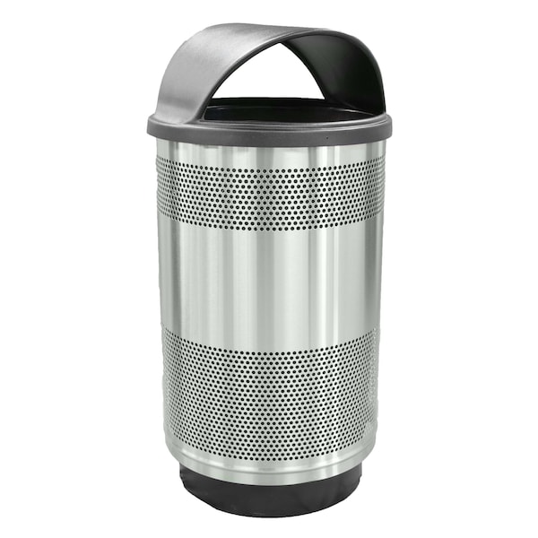 Witt Industries 55 gal Round Stainless Steel, Stainless Steel - SC55P-01-SS-HT