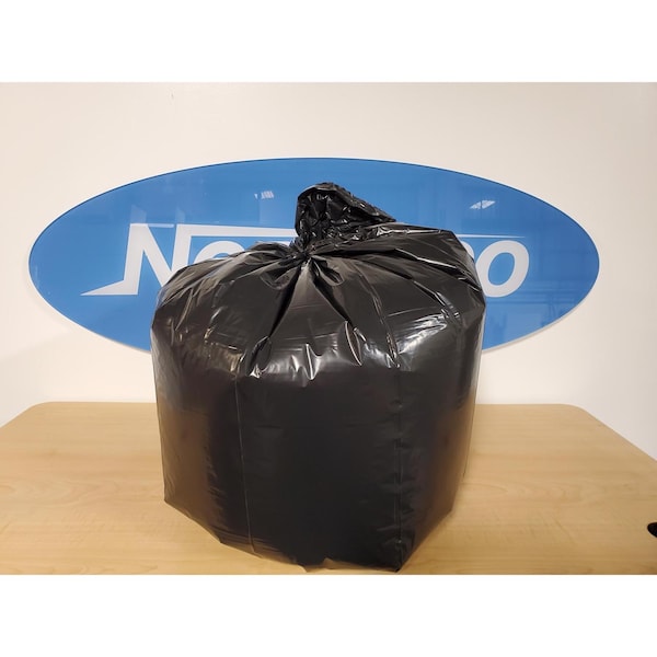 Noramco Noramco 45 gal Trash Can Liners Handle Tie 150 pk - R404822K
