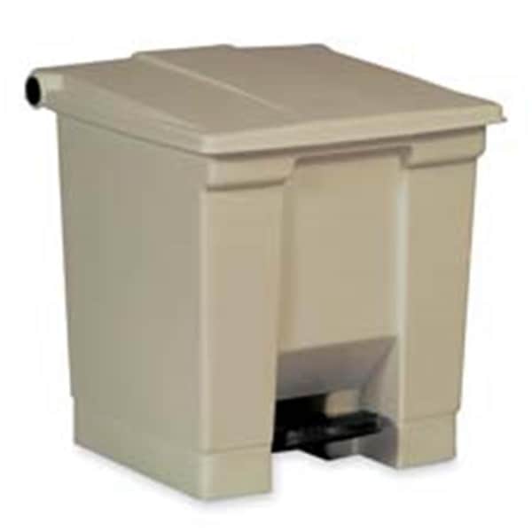 Eat-In Step On Container- 12 Gallon- 16-.25in.x15-.75in.x17-.13in.- Beige - EA2655524