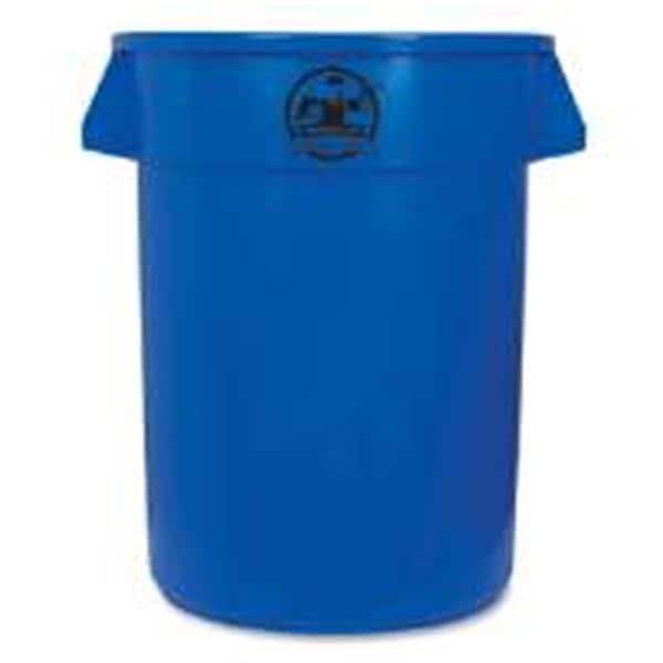 Protectionpro 60464 Trash Containers; Heavy-duty; 32 Gallon; Blue - PR572212