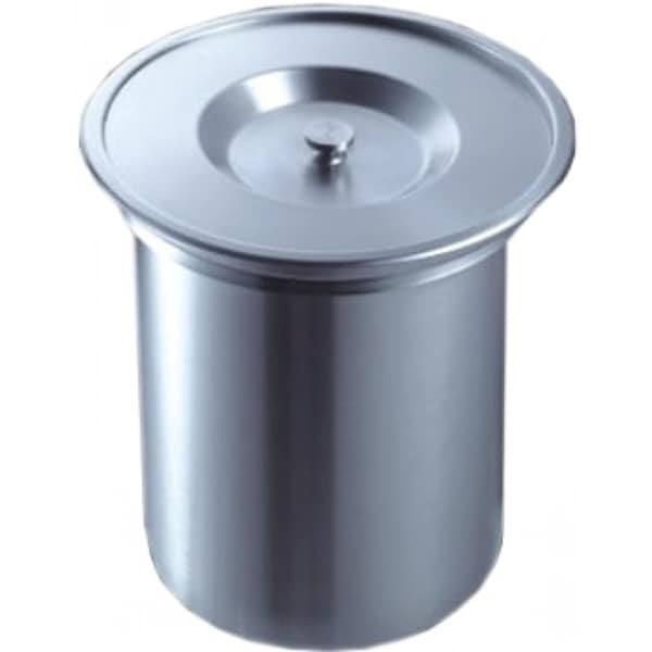 American Imaginations Trash Can, Stainless Steel, Stainless Steel - AI-34892