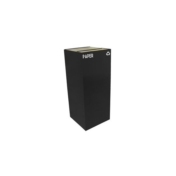Witt Industries 36 gal Square Charcoal, Metal - 36GC02-CB