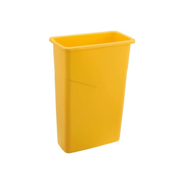 Gec Global Industrial Slim Trash Can 23 Gallon Yellow - XDL-90D-YL
