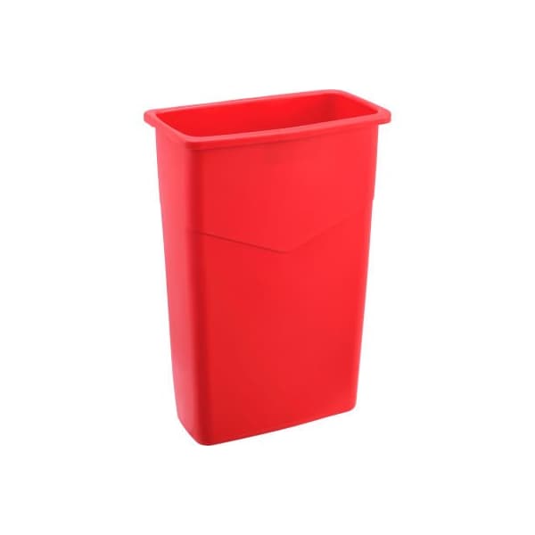 Gec Global Industrial Slim Trash Can 23 Gallon Red - XDL-90D-RD