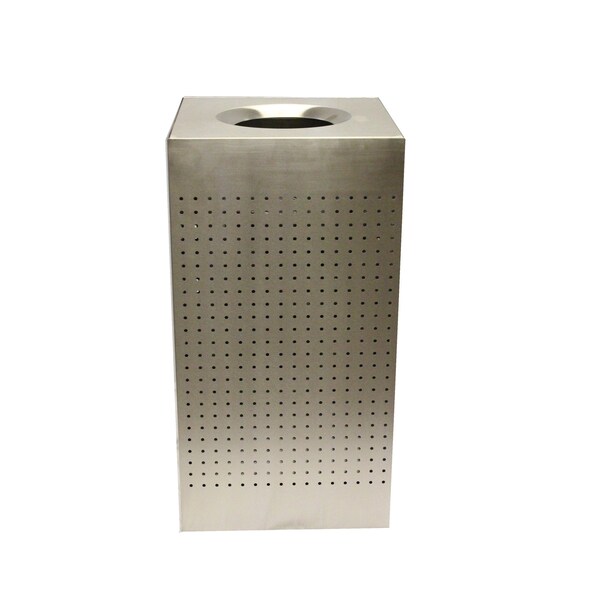 Witt Industries 25 gal Square Stainless Steel, Stainless Steel - CL25-SS